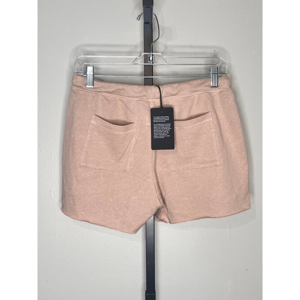 ☀️Chaser Pull On Drawstring Raw Hem Lounge Short Light Pink Women's Size S NWT - Picture 3 of 8
